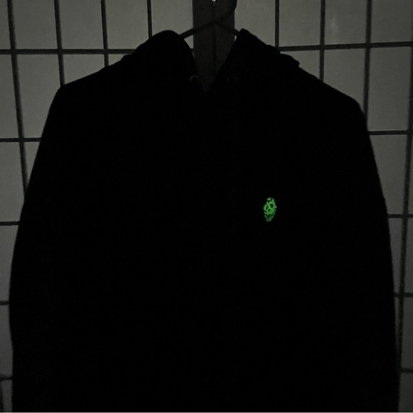 Lurking Class Black Hoodie with Glow in the Dark Graphic - Picture 11 of 11